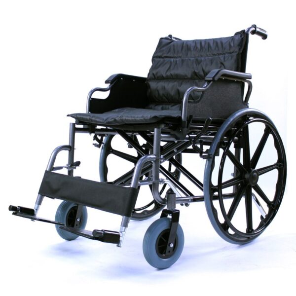 Heavy Duty Steel Wheelchair