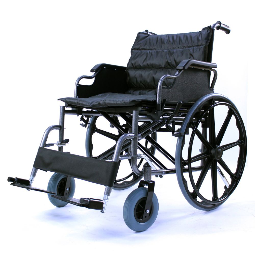 Heavy Duty Steel Wheelchair