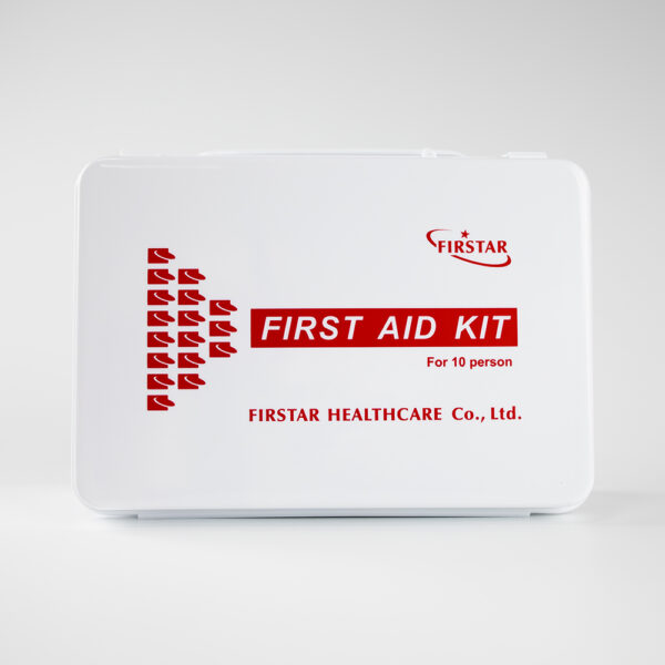 First Aid Box 12 People, Plastic