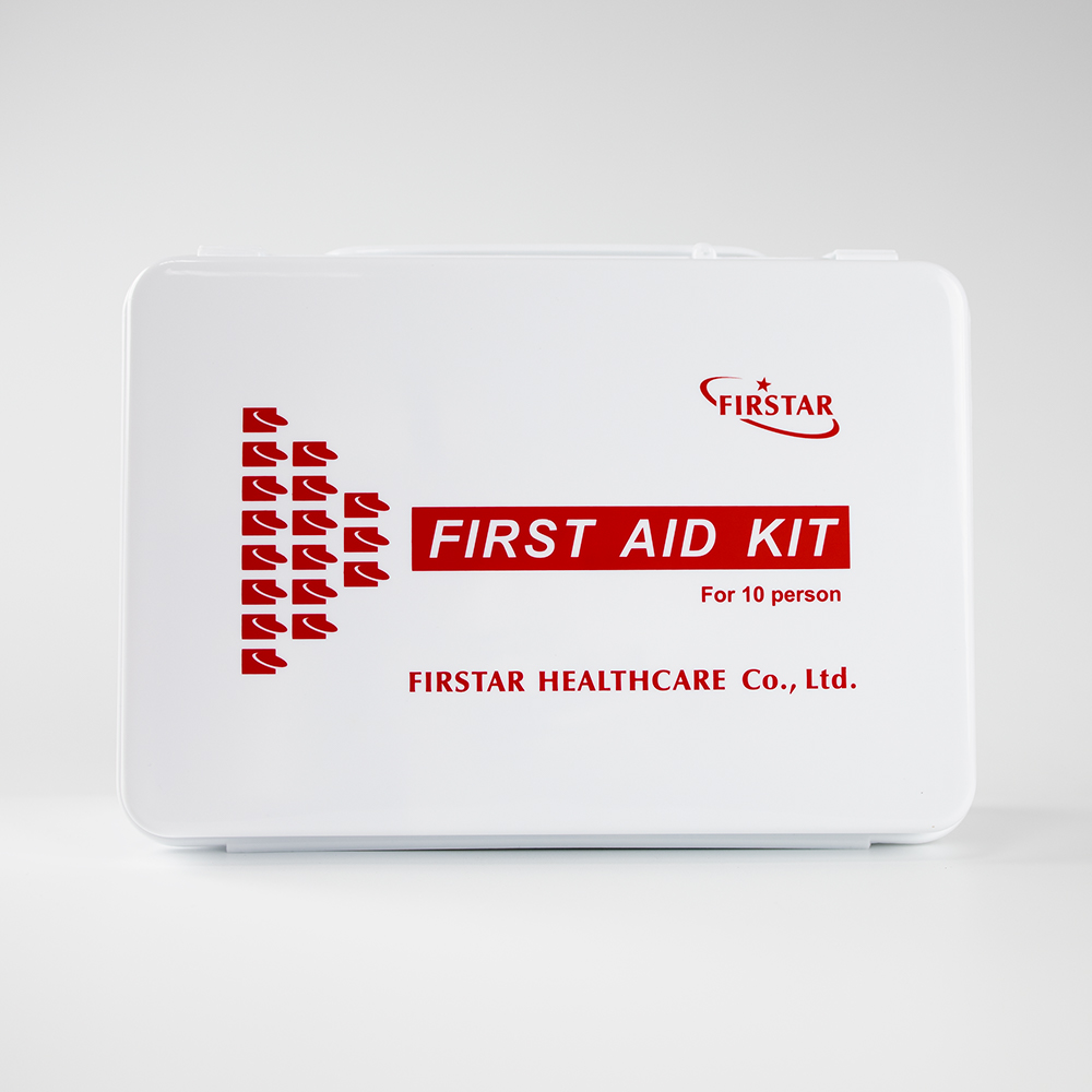 First Aid Box 12 People, Plastic