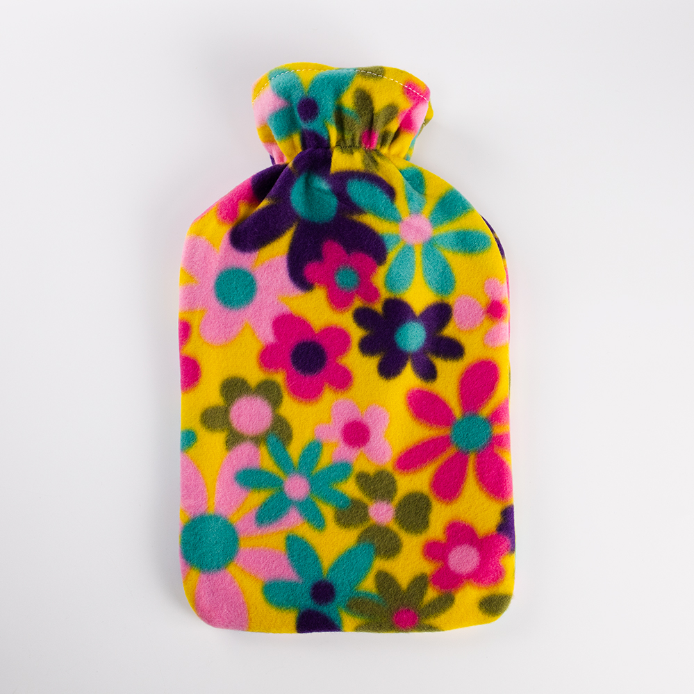 Hot Water Bag With Cover, 2000ml