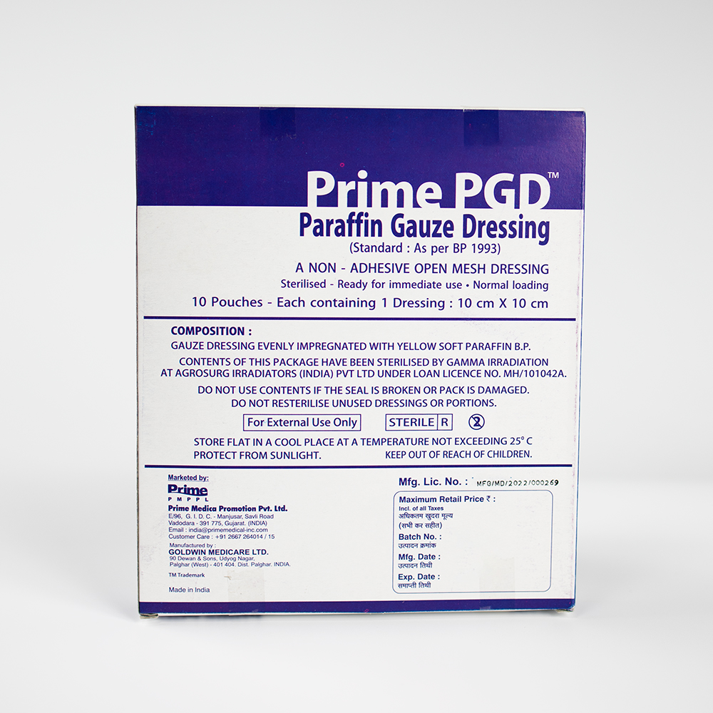Paraffin Gauze Dressing